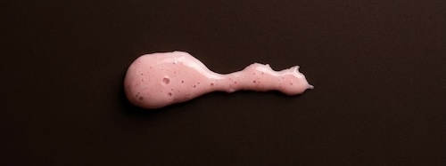 Counterfeit Kolor Kut Water Finding Paste substance, showing pink colour