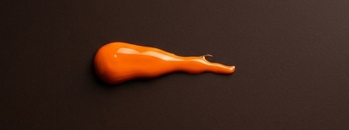 Genuine Kolor Kut Water Finding Paste substance, showing dark orange to brown colour